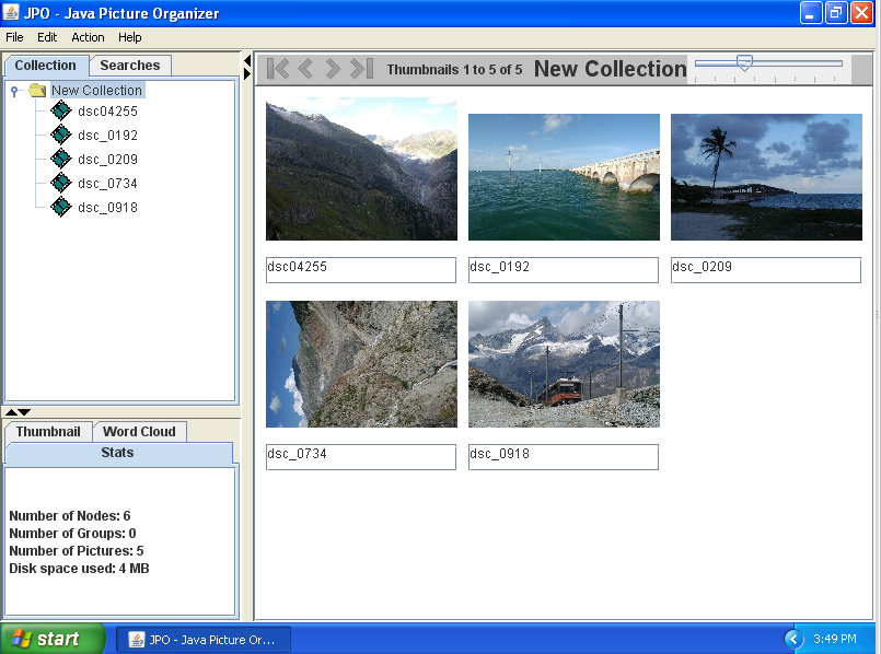 Screenshot after the file add